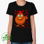 Женская футболка органик