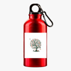 Металлическая бутылка 400 мл UV-DTF