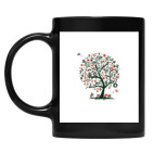 Кружка цветная UV-DTF