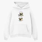 Толстовка худи оверсайз