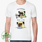 Мужская футболка органик