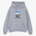 Толстовка худи оверсайз