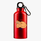 Металлическая бутылка 400 мл UV-DTF