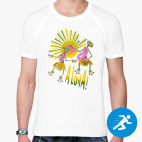 Мужская спортивная футболка