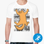 Мужская спортивная футболка