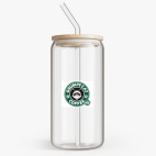 Банка с бамбуковой крышкой