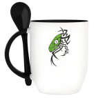 Кружка с ложкой