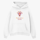 Толстовка худи оверсайз