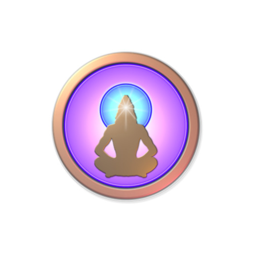Виниловые наклейки Йогин в Медитации
