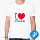 Мужская спортивная футболка