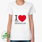 Женская футболка органик