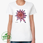 Женская футболка органик