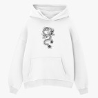 Толстовка худи оверсайз