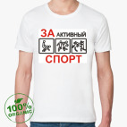 Мужская футболка органик