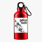 Металлическая бутылка 400 мл UV-DTF