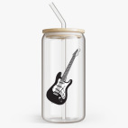 Банка с бамбуковой крышкой