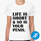 Женская спортивная футболка