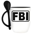 Кружка с ложкой