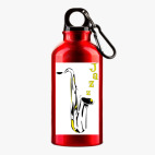 Металлическая бутылка 400 мл UV-DTF