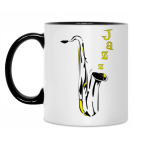 Кружка двухцветная