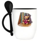 Кружка с ложкой