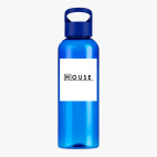 Прозрачная спортивная бутылка