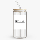 Банка с бамбуковой крышкой