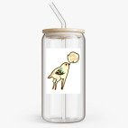 Банка с бамбуковой крышкой