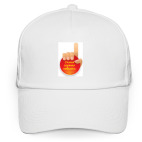 Кепка / бейсболка, белая (печать)  Самая Горячая Невеста