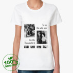 Женская футболка органик