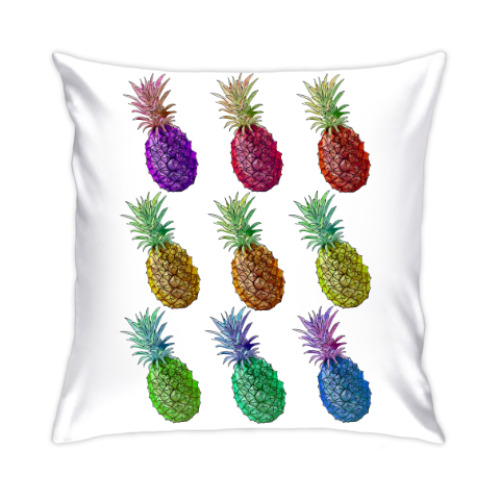 Подушка с принтом Pineapple