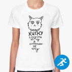 Женская спортивная футболка