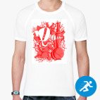 Мужская спортивная футболка