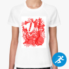 Женская спортивная футболка