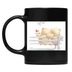 Кружка цветная UV-DTF