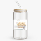 Банка с бамбуковой крышкой