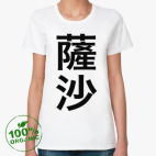 Женская футболка органик