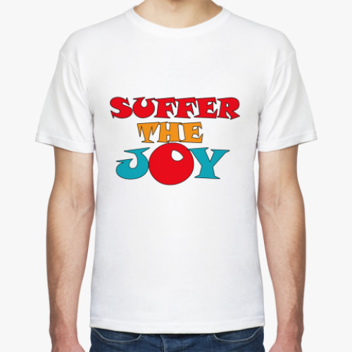 Футболка с принтом Suffer the Joy