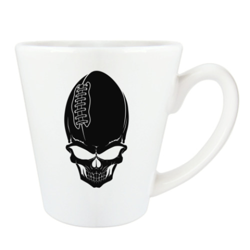 Чашка Латте с принтом регби