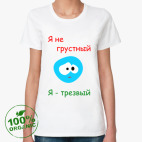 Женская футболка органик