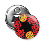 Хохлома два цветка