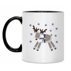 Кружка двухцветная