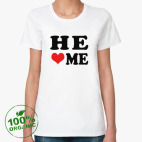 Женская футболка органик