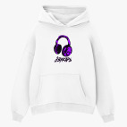 Толстовка худи оверсайз