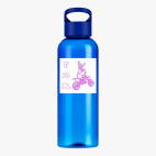 Прозрачная спортивная бутылка