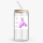 Банка с бамбуковой крышкой