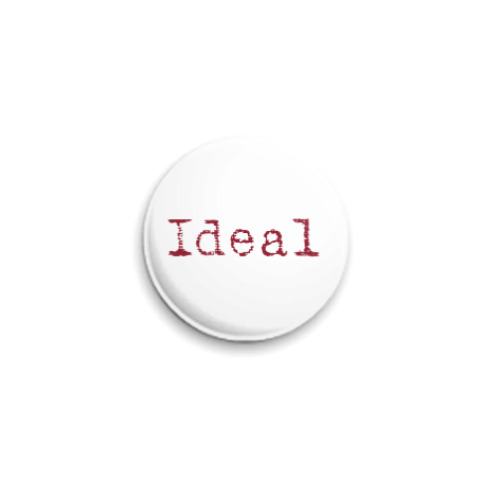 Значок 25мм Ideal