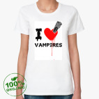 Женская футболка органик