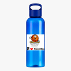 Прозрачная спортивная бутылка