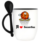 Кружка с ложкой